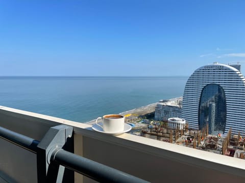 View (from property/room), Balcony/Terrace, Sea view
