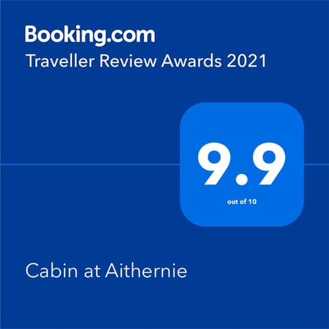 Cabin at Aithernie Cabin in Scotland