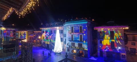 Property building, Night