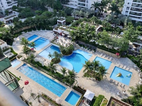 Bird's eye view, Aqua park, Pool view, Swimming pool