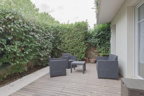 Garden apartment next to Disneyland Apartment in Bussy-Saint-Georges