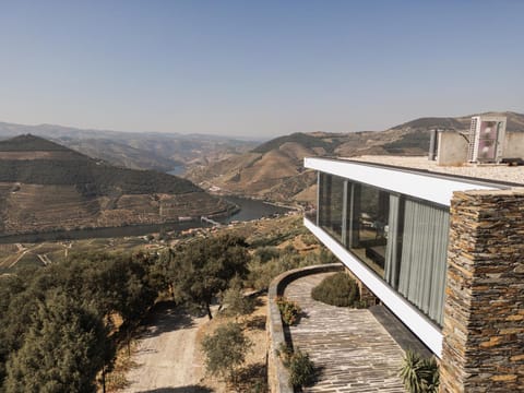 Natural landscape, Bird's eye view, Mountain view, River view