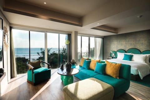 Bedroom, Sea view