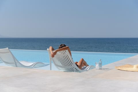 Patio, Sea view, Swimming pool