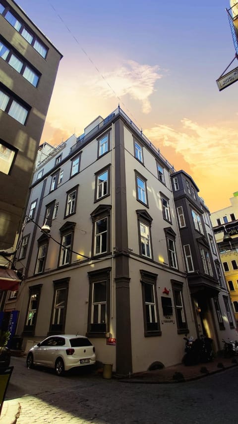 Property building, Sunset
