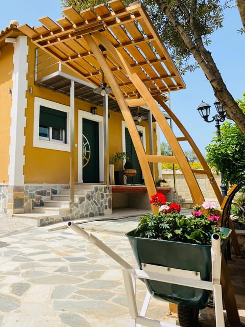 Property building, Patio, Facade/entrance, Day, Garden, View (from property/room), Garden view