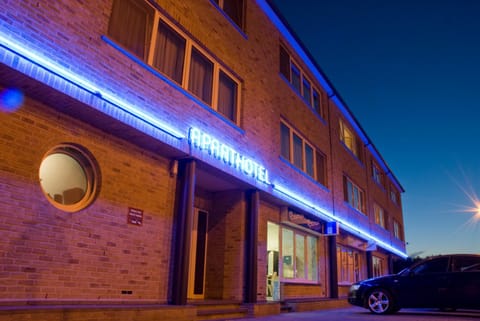 Property building, Facade/entrance, Property logo or sign