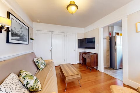 Steps to Sand Beach Hill Bungalow with Patio House in Santa Cruz