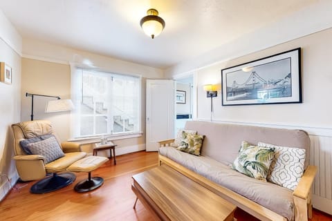 Steps to Sand Beach Hill Bungalow with Patio House in Santa Cruz