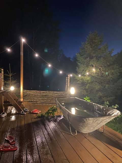 Night, Natural landscape, sunbed