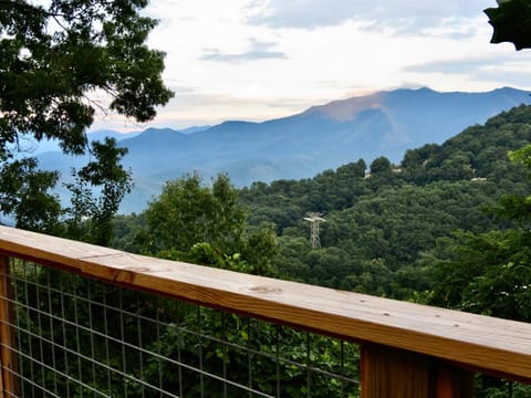 Million Dollar Views! 4 Bedroom, Sleeps 9, close to National Park and 5 mi to Gatlinburg! Chalet in Gatlinburg