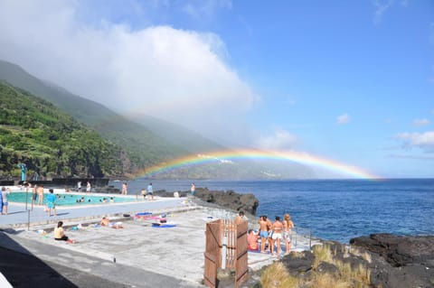 Pool view, Sea view