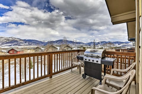 11 Mi to Keystone Silverthorne Condo with Deck House in Wildernest