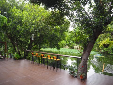 Patio, Day, View (from property/room), Balcony/Terrace, River view