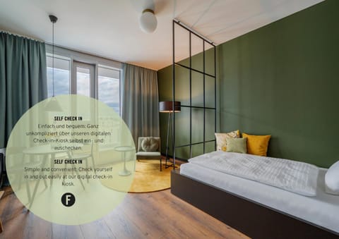 Bed, Photo of the whole room, Seating area, Bedroom