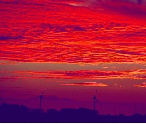 Natural landscape, Sunset