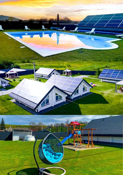 Natural landscape, Pool view, Swimming pool