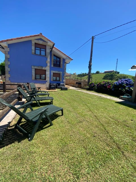 Property building, Garden, sunbed