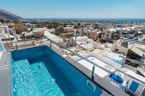 Day, Hot Spring Bath, Balcony/Terrace, Pool view, Sea view