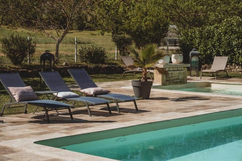 Garden view, Pool view, sunbed