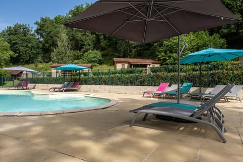 Garden, Swimming pool, sunbed