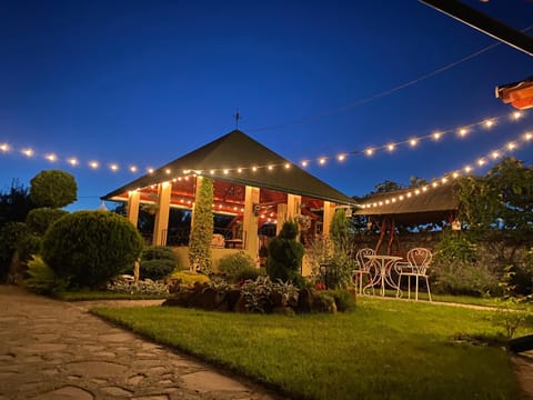 Property building, Natural landscape, Garden view