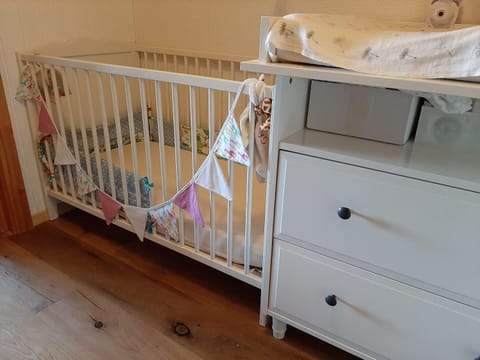 Decorative detail, cot