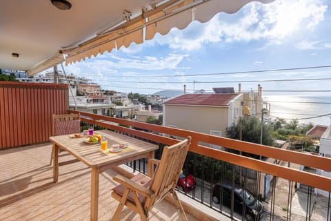 View (from property/room), Balcony/Terrace, Sea view