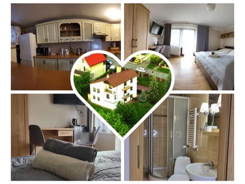 Shower, Property building, Bed, Bathroom, TV and multimedia, Bedroom