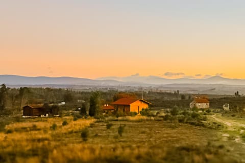 Natural landscape, Garden, View (from property/room), Mountain view, Sunset