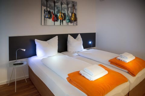Bed, Living room, Bedroom