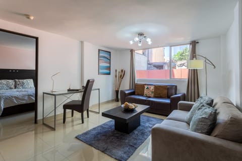 Bed, View (from property/room), Living room, Photo of the whole room, Seating area, Bedroom, internet