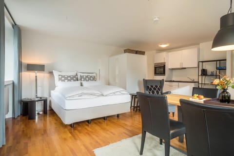 Property building, Living room, Bedroom