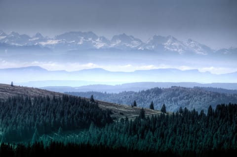 Natural landscape, Hiking, Mountain view