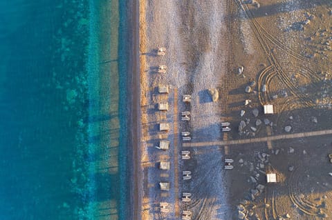 Restaurant/places to eat, Day, Natural landscape, Bird's eye view, Beach, Sea view