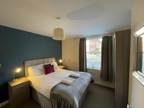 Bed, Bedroom, wardrobe