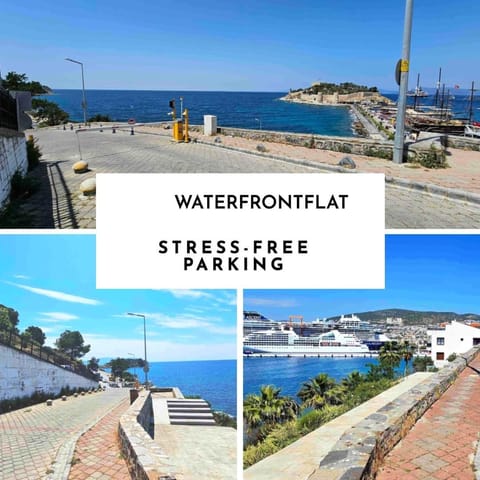 Waterfront Glass Flat Apartment in Kusadasi