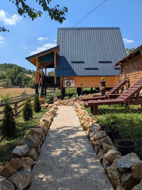 Property building, Garden view
