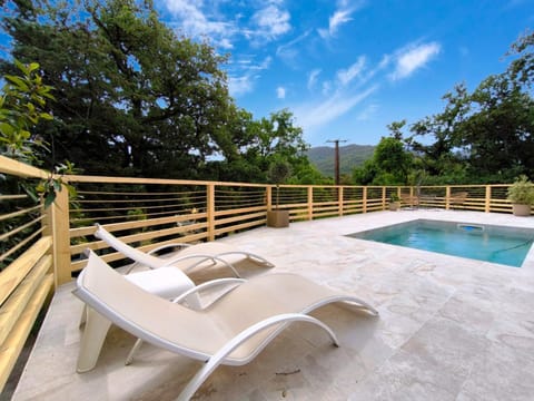 Natural landscape, Pool view, Swimming pool, Swimming pool