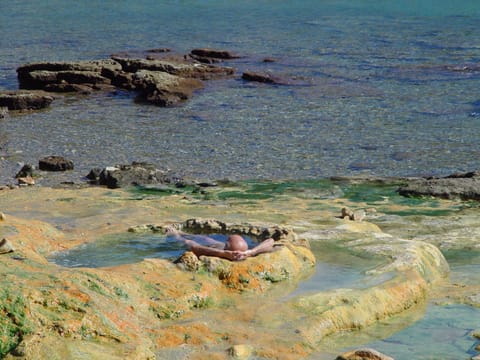 Beach, Open Air Bath, Public Bath