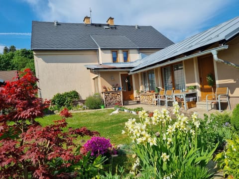 Property building, Spring, Garden, Garden view