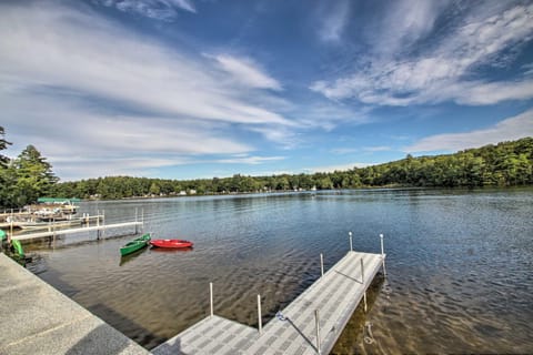 Waterside Haven on Milton Pond with Deck and Boat Dock House in Milton