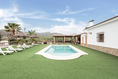 Property building, Living room, Swimming pool