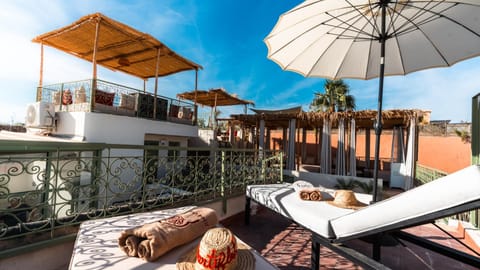 Property building, Patio, Day, View (from property/room), Balcony/Terrace, Balcony/Terrace, sunbed