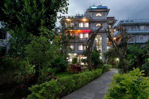 Property building, Garden