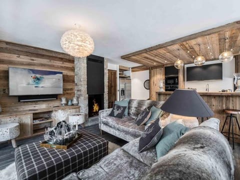 Duplex luxueux 10p avec cheminée, 500m des pistes à Val d'Isère - FR-1-567-11 Apartment in Val dIsere