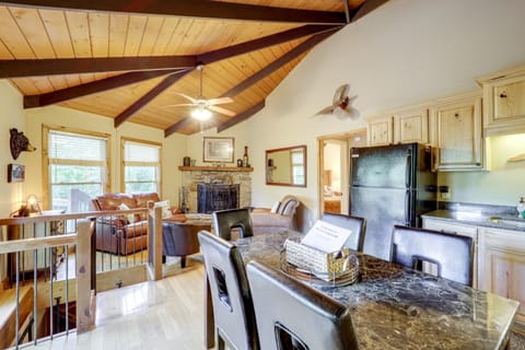 2 Mi to Skiing! Wooded Beech Mtn Retreat with Decks House in Beech Mountain