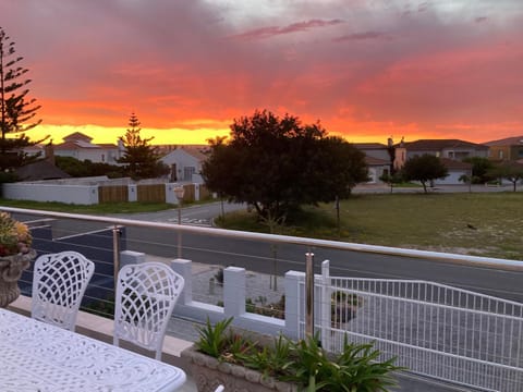 Property building, Sunset
