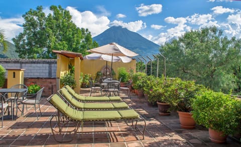 Patio, Balcony/Terrace, Mountain view