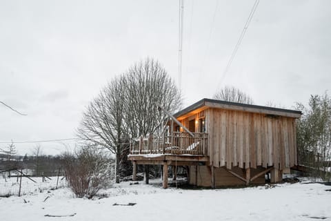 La Cabane Ofuro Nature lodge in Dinant